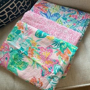 Lilly Pulitzer baby blankets